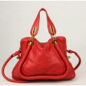 2011 Chloe Paraty Leather Shoulder Bag 29883 Red JH08999nZ35
