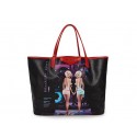 2013 Givenchy Antigona Shopping Bag Printed Beauties G015 black JH09101GJ97