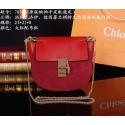 2015 Chloe handbag original 7671 red&maroon JH08979DW98