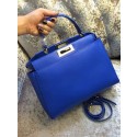 2015 Fendi calfskin leather 30340 blue JH08783DW49