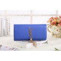 2015 Yves Saint Laurent hot style original leather 5485 brilliant blue JH08463IN59