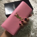 2015 Yves Saint Laurent hot style wallet 30180 pink JH08411tF12