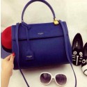 2015 Yves Saint Laurent new model handbag 30430 blue JH08391ja59