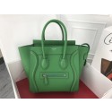 AAA Copy Celine Luggage Micro Original Leather Tote Bag M3308 green JH06205JY49
