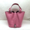 AAA Hermes Picotin Lock 22cm Bags togo Leather 1048 Pink JH01717Nk89