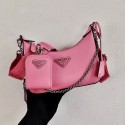 AAA Prada Saffiano leather mini shoulder bag 2BH204 pink JH04967pL24