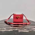 AAA Prada Saffiano leather Prada Symbole bag 1BD270 red JH04896bB27