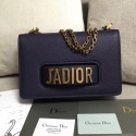 AAA Replica Dior JADIOR Shoulder Bag 9003 Dark blue JH07652UG71