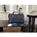 Balenciaga Giant City Gold Studs Handbag B084334 Blue JH09425Aa30