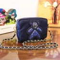 Best Prada Nylon cloth casual bag BN1320 blue JH05652Yd28