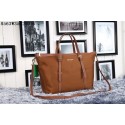 Best Prada Nylon Jacquard Top Handle Bag 8563 Coffee JH05717zE83