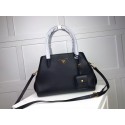 Best Replica Prada Calf leather bag 1127 black JH05381bO12