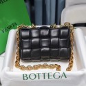 Bottega Veneta THE CHAIN CASSETTE Expedited Delivery 631421 black JH09223Lg61