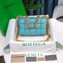 Bottega Veneta THE CHAIN CASSETTE Expedited Delivery 631421 light blue JH09219Ym74