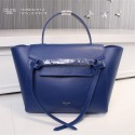 Celine belt bag original leather 3398 blue JH06364Hc46