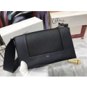 Celine frame Bag Original Calf Leather 5756 black JH06111iv85