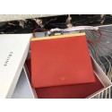CELINE MINI CLASP BAG IN SMOOTH CALFSKIN 181053 red JH06065fm32