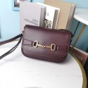 Celine SMALL CLASSIC BAG IN BOX CALFSKIN CL91373 Burgundy JH05813Th34