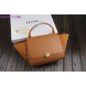 Celine Trapeze Bag Original Leather 3342-1 light coffee JH06502pi25