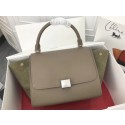 Celine Trapeze Bag Original Leather 3342 Khaki JH06168dA83