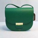 Celine Trotteur Bag Calfskin Leather 8002 Green JH06297Bz34