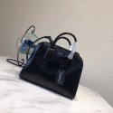 Cheap Yves Saint Laurent Monogramme Calf leather Tote Bag 6695 black JH08037YU36