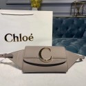 Chloe Original Leather Belt Bag 3S036 grey JH08843hJ71