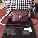 Copy 1:1 Yves Saint Laurent Monogramme Calf leather Shoulder Bag 2829 red JH08151GO58