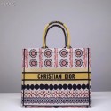 Copy Best Quality DIOR BOOK TOTE BAG IN EMBROIDERED CANVAS M1286ZJOV JH07258sp34