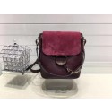 Copy Chloe Faye original suede leather Backpack C4756 wine JH08907nY30