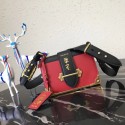 Copy Prada Cahier Leather Shoulder Bag 1BD045-1 red JH05688hz48