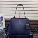 Copy Prada Matinee handbag 1BA249 Blue JH05215Ep86