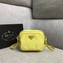 Copy Prada Nylon Shoulder Bag 82022 yellow JH05157Xq19