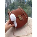 Fake 1:1 Chloe small grained leather cross-body bag 3369 Wheat JH08928pg57