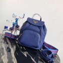 Fake 1:1 Prada original Leather backpack 1BZ035 blue JH05274kU97