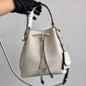 Fake Prada Galleria Saffiano Leather Bag 1BE032 White JH05199jp38