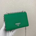 Fake Prada Saffiano leather mini shoulder bag 2BD032 green JH04989El40
