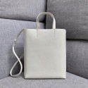 Fashion Celine Original Leather CABAS Bag 189813 White JH05865NC66