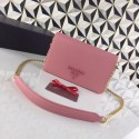 Fashion Imitation Prada Saffiano leather shoulder bag 1BP012-2 pink JH05312dK58