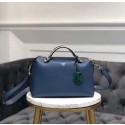 FENDI BY THE WAY REGULAR Small multicoloured leather Boston bag 8BL1245 blue&grey JH08636kD96