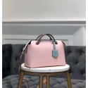 FENDI BY THE WAY REGULAR Small multicoloured leather Boston bag 8BL1245 pink&brown JH08639EW49
