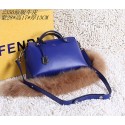 Fendi tote bags calfskin leather 2350 royal blue JH08776lp62