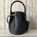 First-class Quality CELINE BIG BAG BUCKET IN SUPPLE GRAINED CALFSKIN 55427 black JH06035gc84