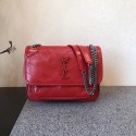 First-class Quality Yves Saint Laurent MINI Niki Chain Bag 498893 red JH08041mU66