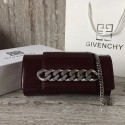 Givenchy INFINITY Shoulder Bag Calfskin Leather 06632 Burgundy JH09057qL41