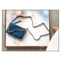 GIVENCHY leather and suede shoulder bag 9337 blue JH09002Ks55