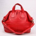 Givenchy red leather shoulder bag hand bag 29881 JH09115Op64
