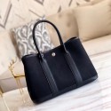 Hermes Garden Party 36cm Tote Bags Original Leather A3698 Black JH01321kH95