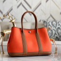 Hermes Garden Party 36cm Tote Bags Original Leather A3698 Orange JH01323Th34