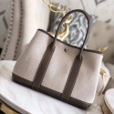 Hermes Garden Party 36cm Tote Bags Original Leather H3698 Grey JH01313gK59